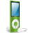 iPod Nano green on Icon